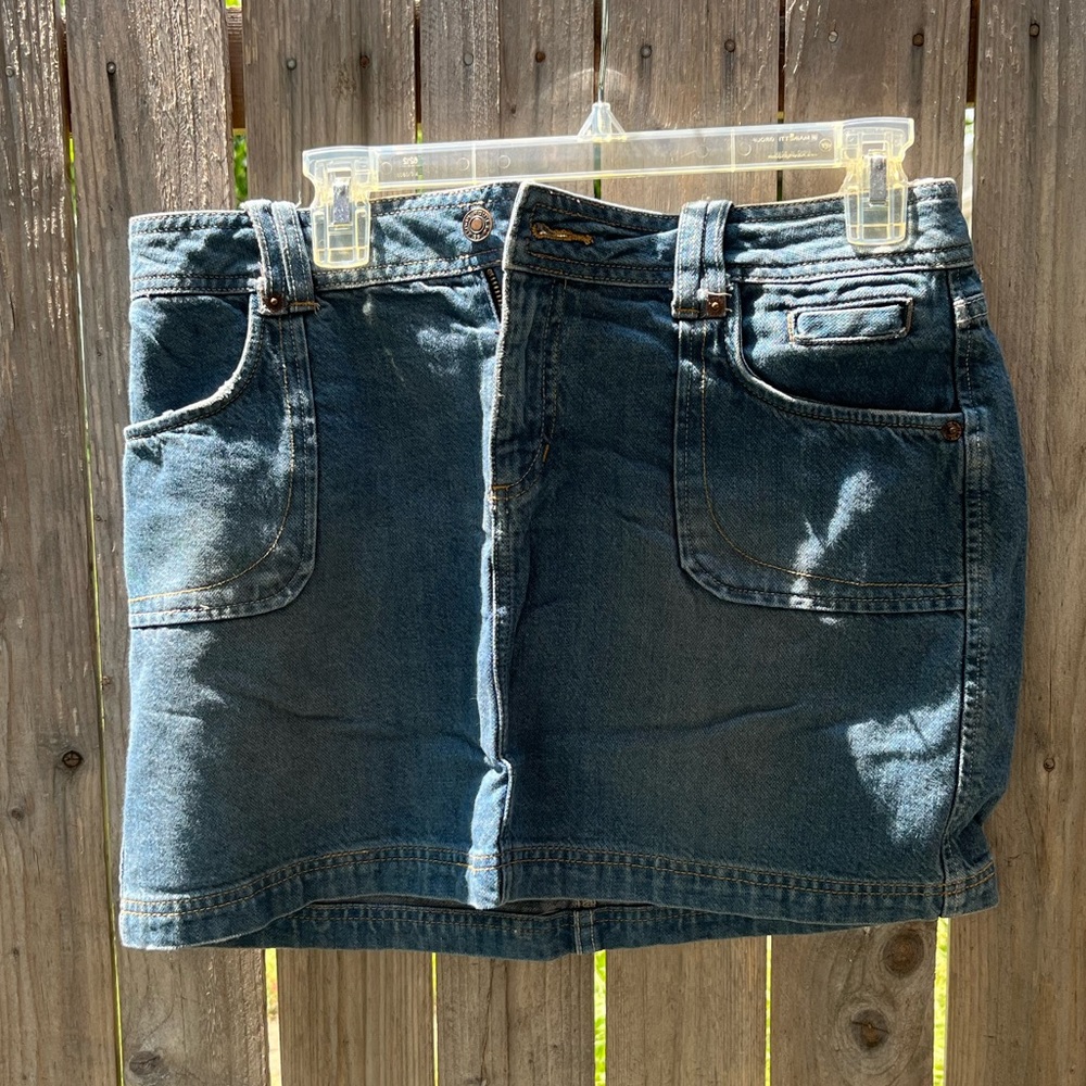 Route 66 jean skirt